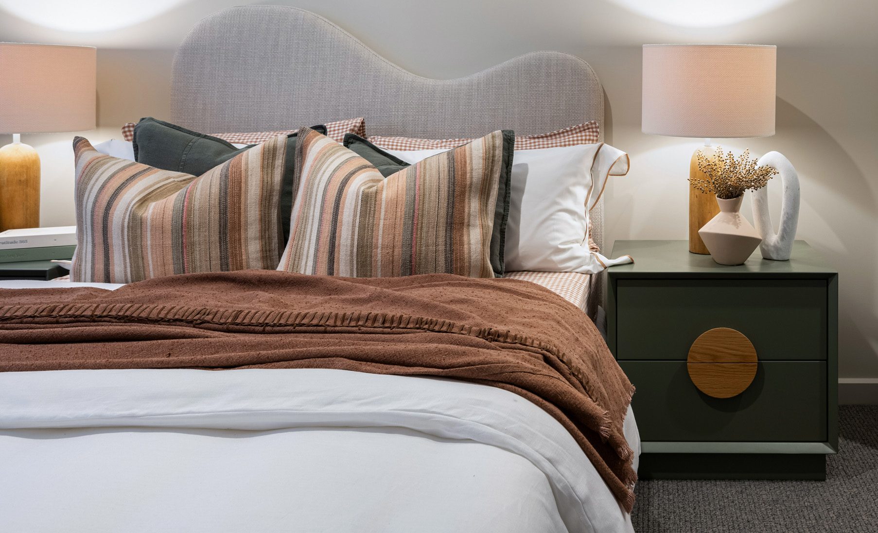 Elevate bedroom with layered bedding